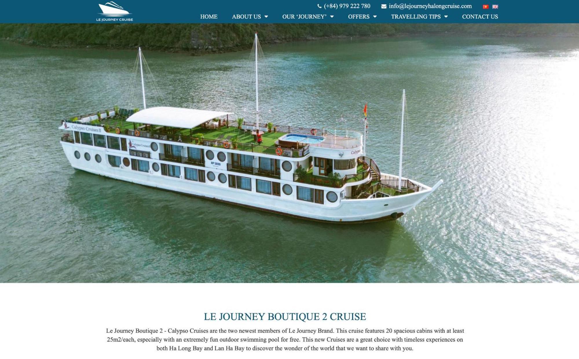 Hotel Le Journey Elegance Cruise Ha Long Exterior foto